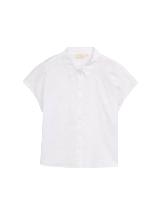 Bluse mit Stickereien