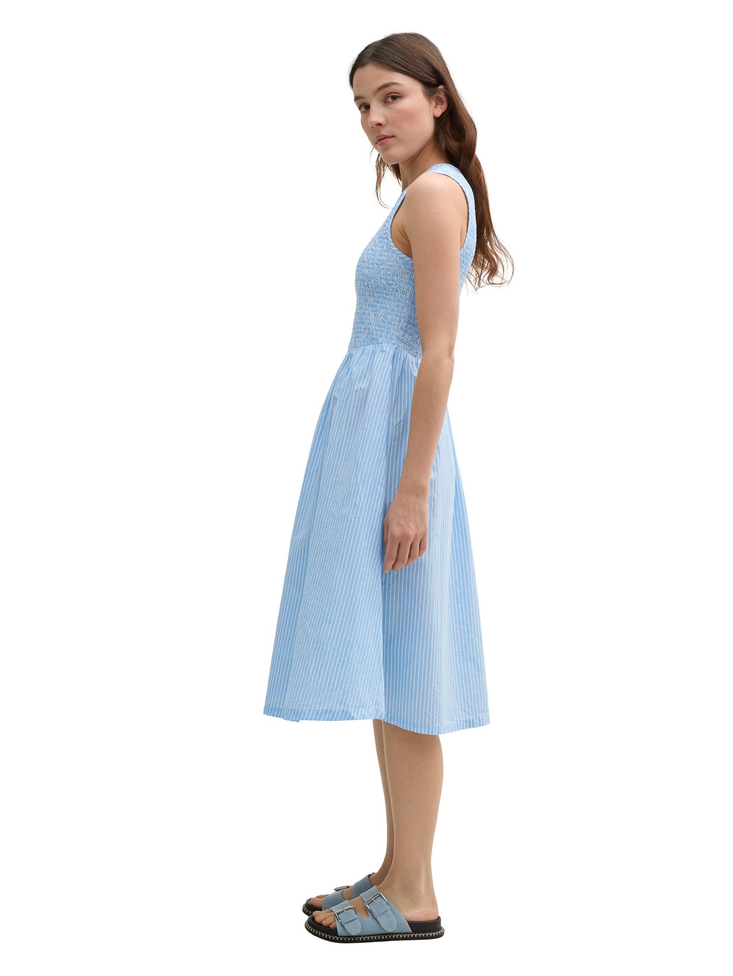 Smock Midi-Kleid