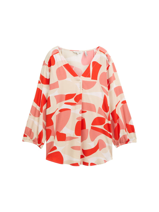 Plus Size - Bluse mit Muster