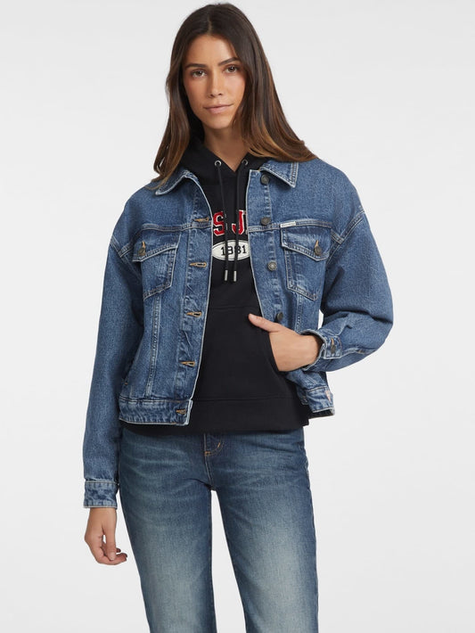 GJ OVERSIZE TRUCKER JACKET
