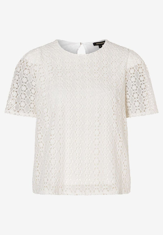 Spitzenbluse  ecru  Sommer-Kollektion