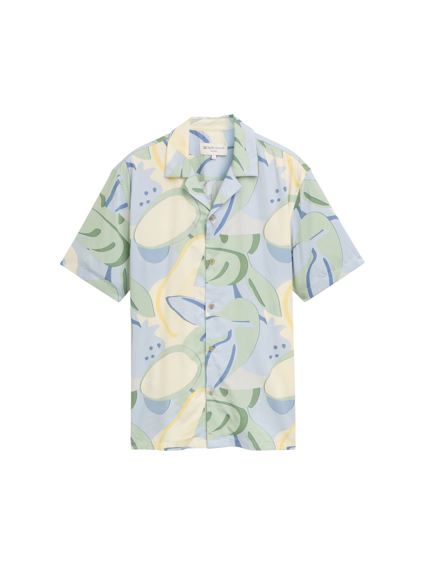 Relaxed Fit Kurzarmhemd im Hawaii-Look