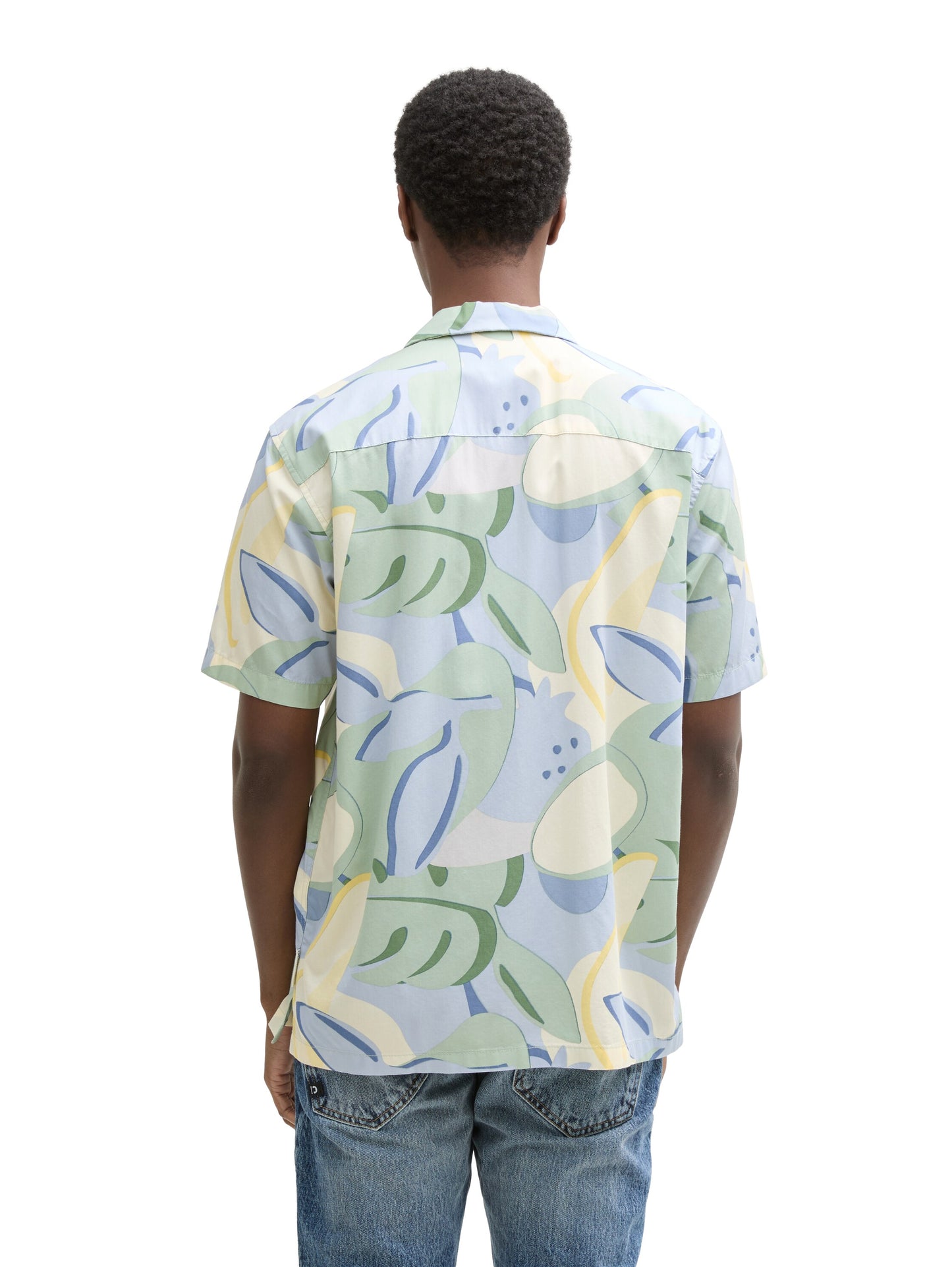 Relaxed Fit Kurzarmhemd im Hawaii-Look