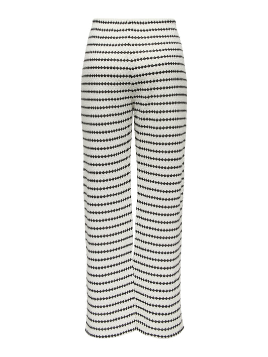 ONLEVA STRIPE WIDE LEG PANT JRS