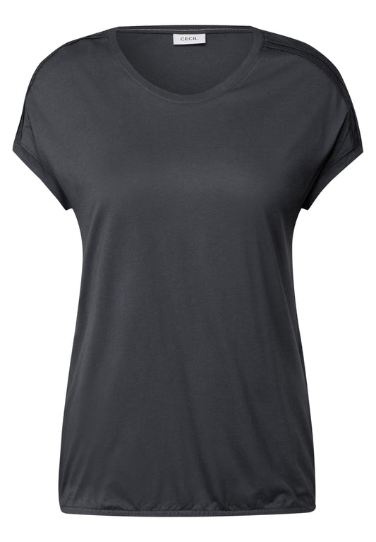 Shirt in Unifarbe