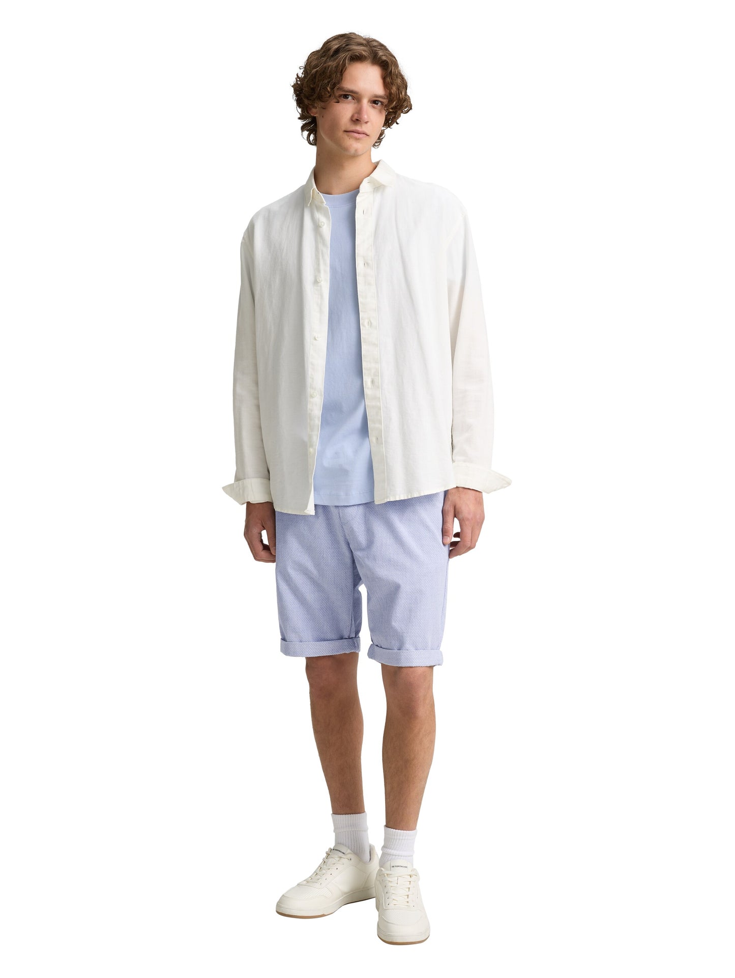 Shorts mit Gummibund aus Baumwolle