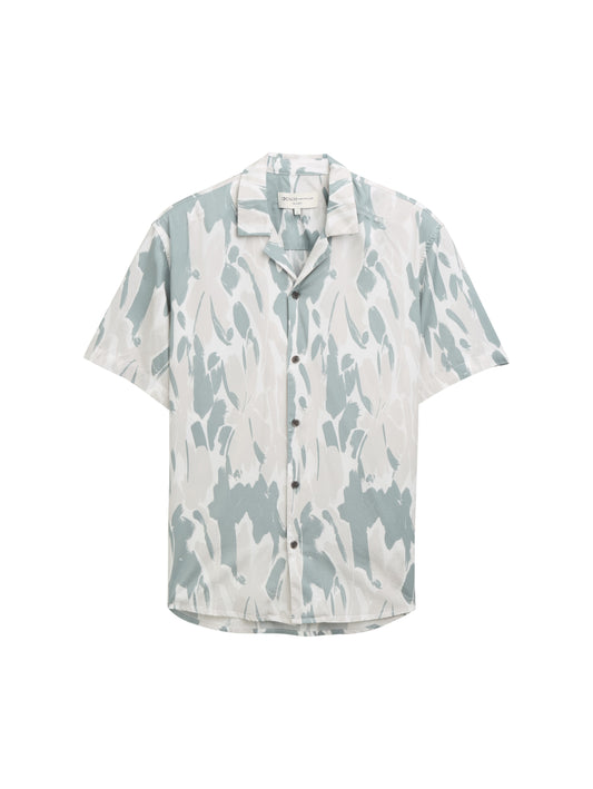 Relaxed Fit Kurzarmhemd im Hawaii-Look