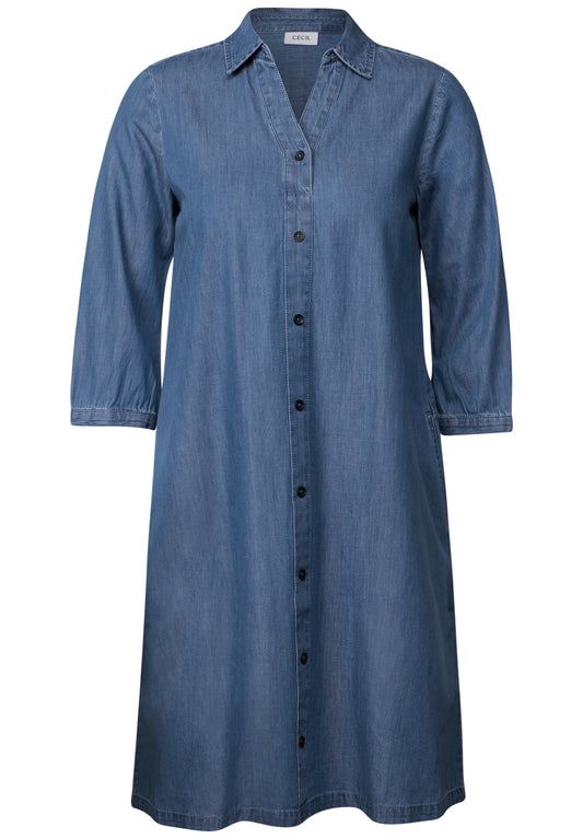 Kleid im Jeanslook