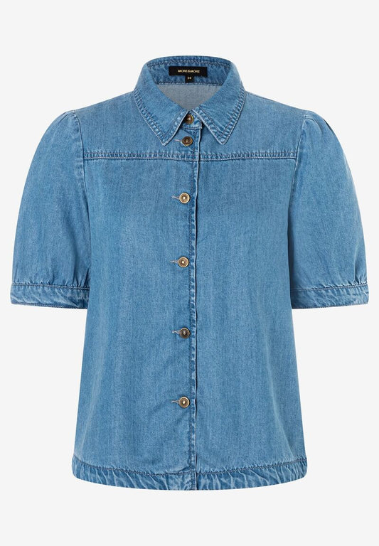 leichte Jeansbluse  Sommer-Kollektion