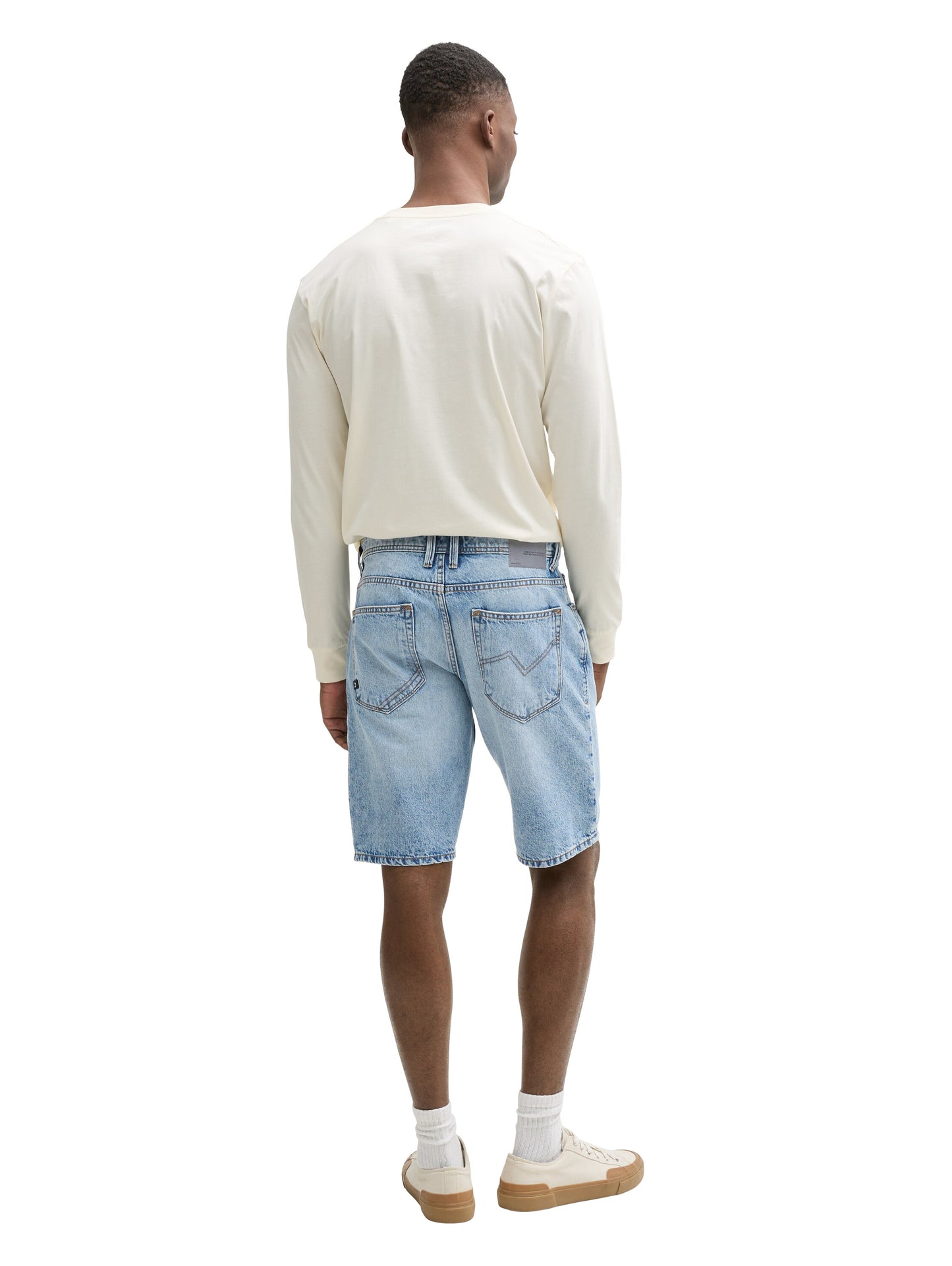 TTPIERS Slim Destroyed Jeans Shorts