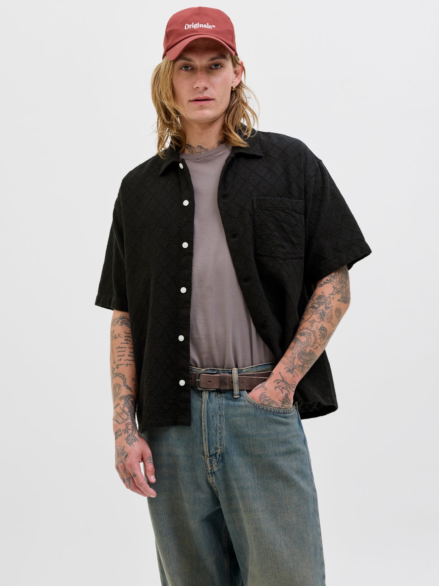 JORTAVIRA TEXTURE SHIRT SS LN