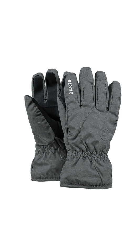 Basic Skigloves Kids, dark heather