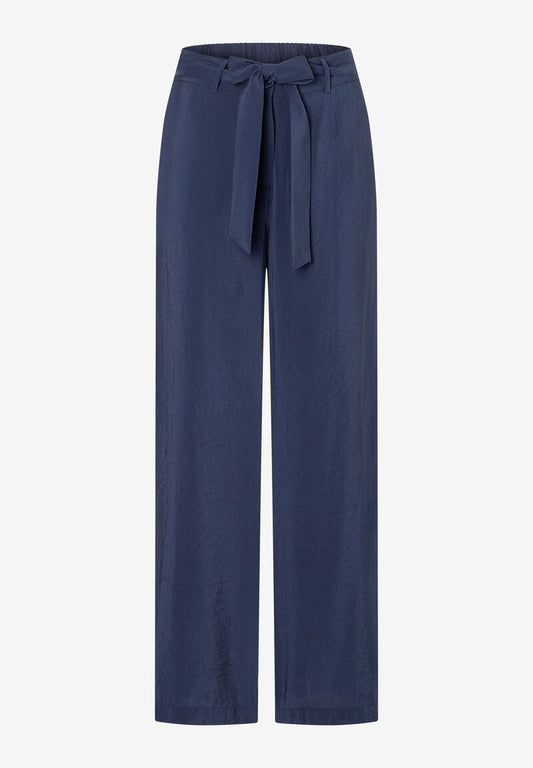 Hose mit Gürtel  marine  Sommer-Kollektion