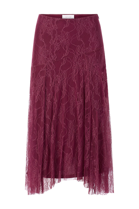 Lace Midi Skirt