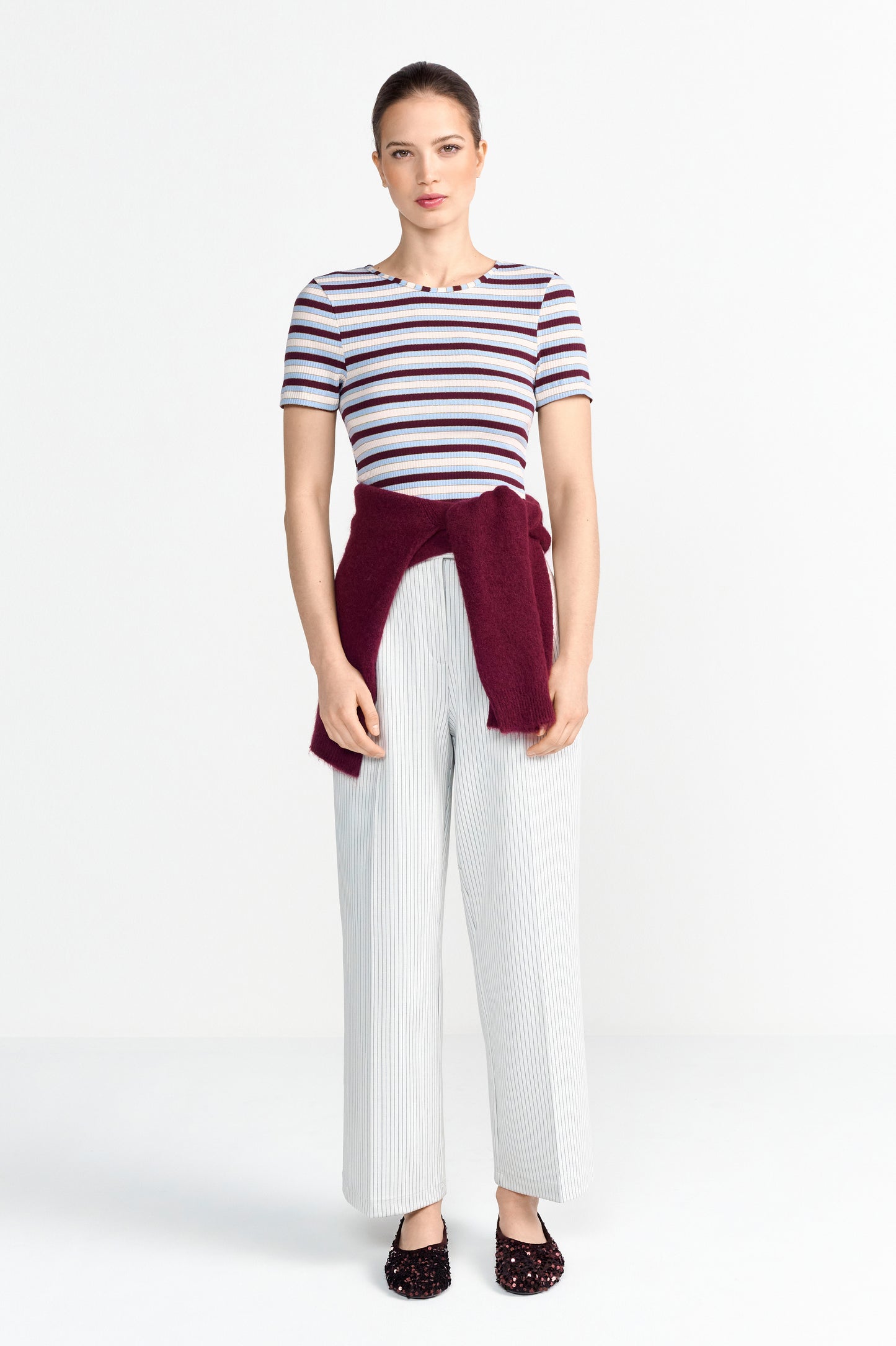 Multicolor Rib Shirt
