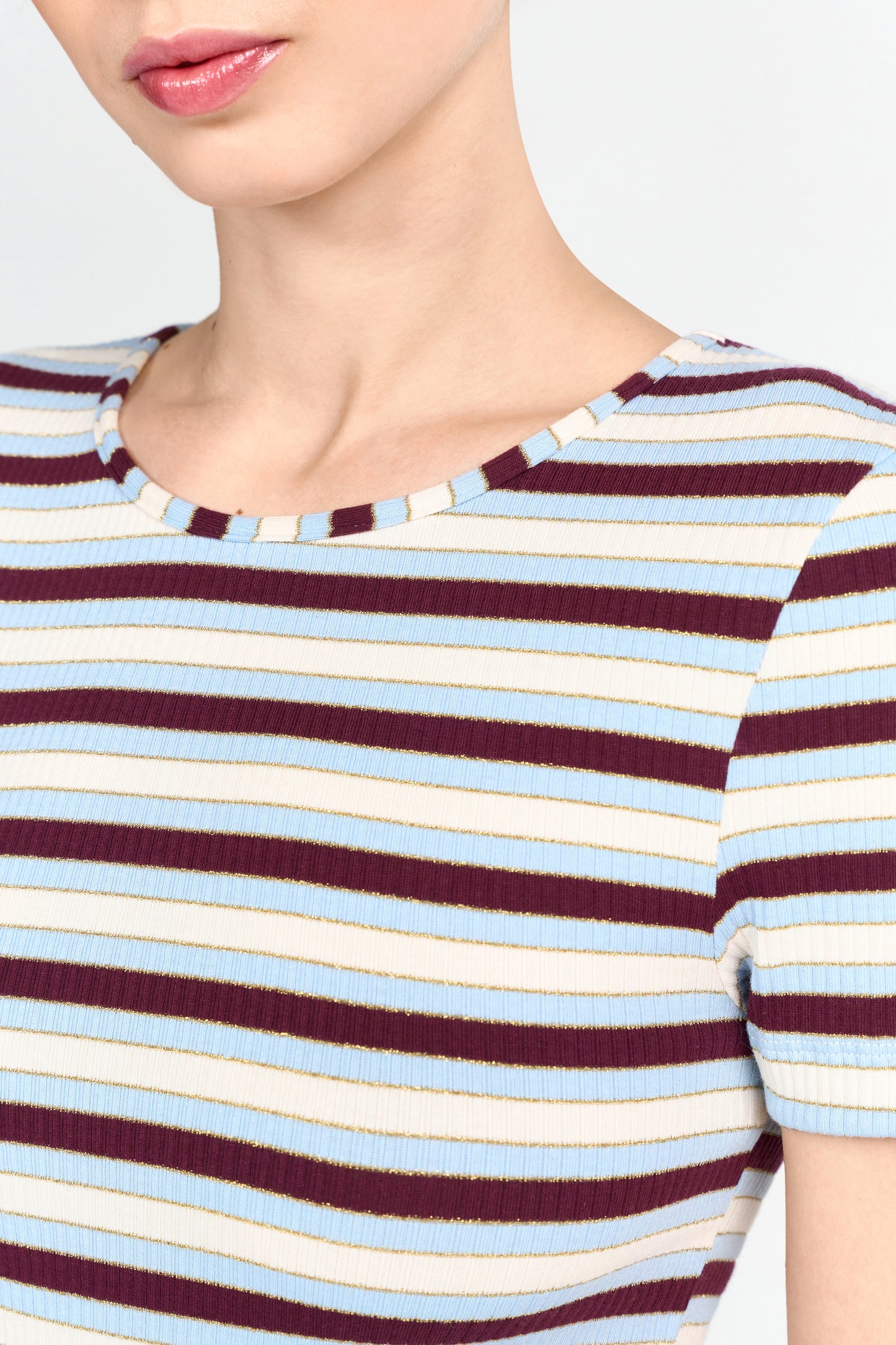 Multicolor Rib Shirt