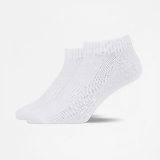 Quarter Socks Uni, 2pcs, White