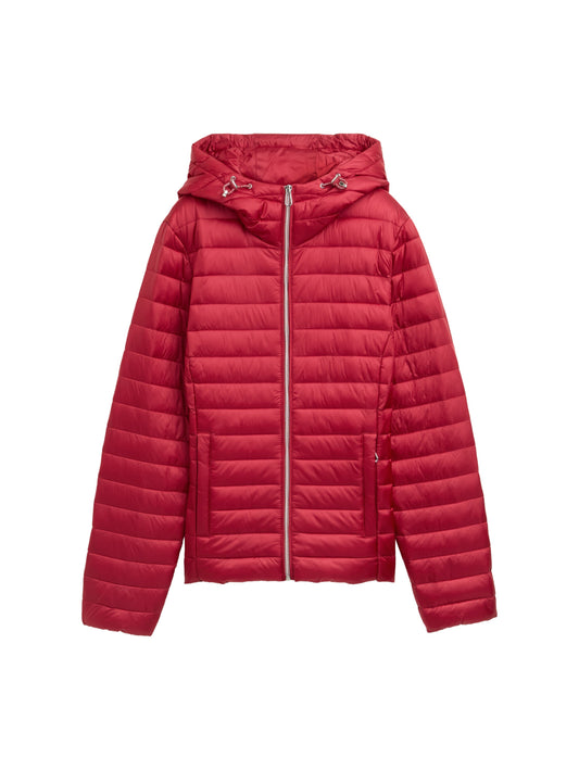 Lightweight Steppjacke mit Kapuze