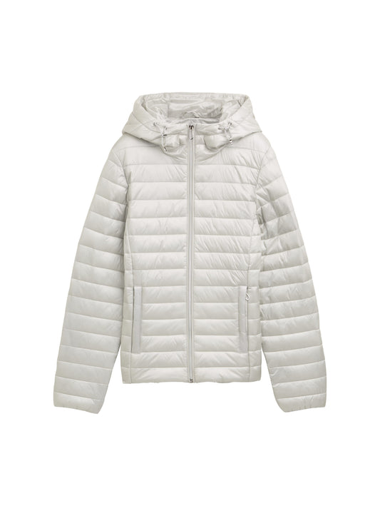 Lightweight Steppjacke mit Kapuze
