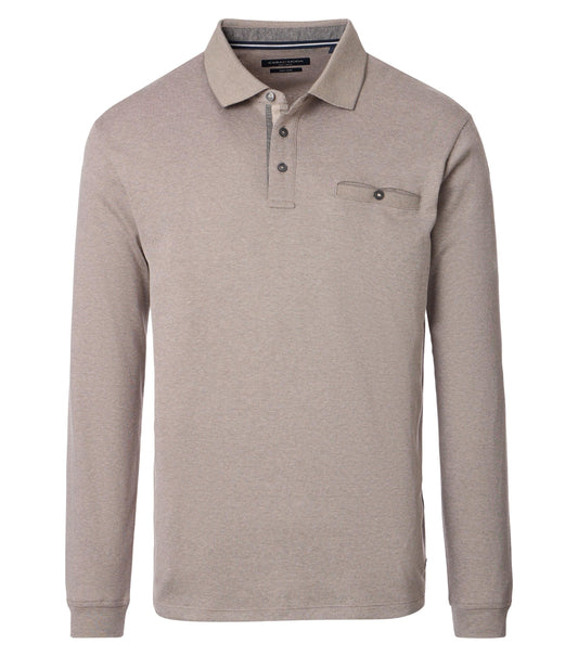 Polo-Shirt Langarm