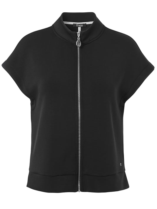 Weste Stehkragen Zipper