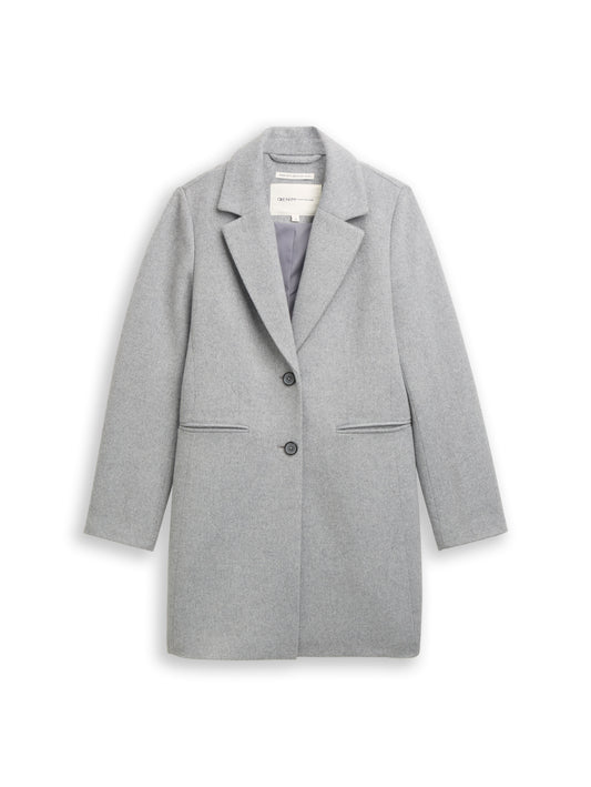 Slim Fit Wollmantel