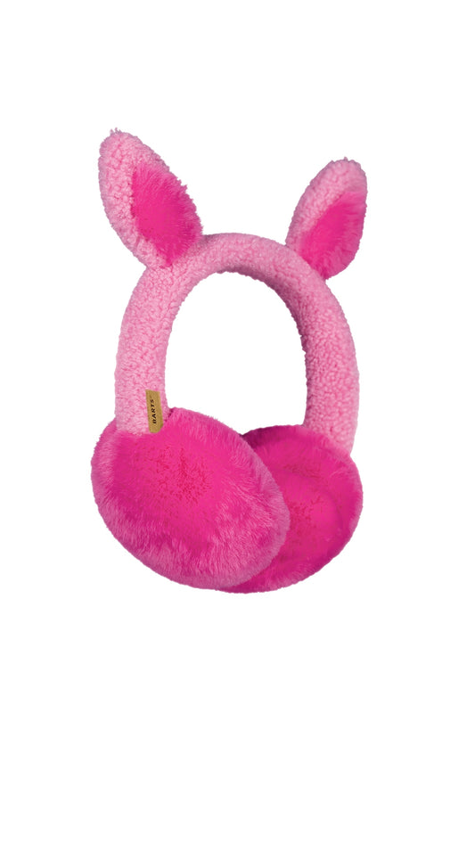 Fluffie Earmuffs, hot pink