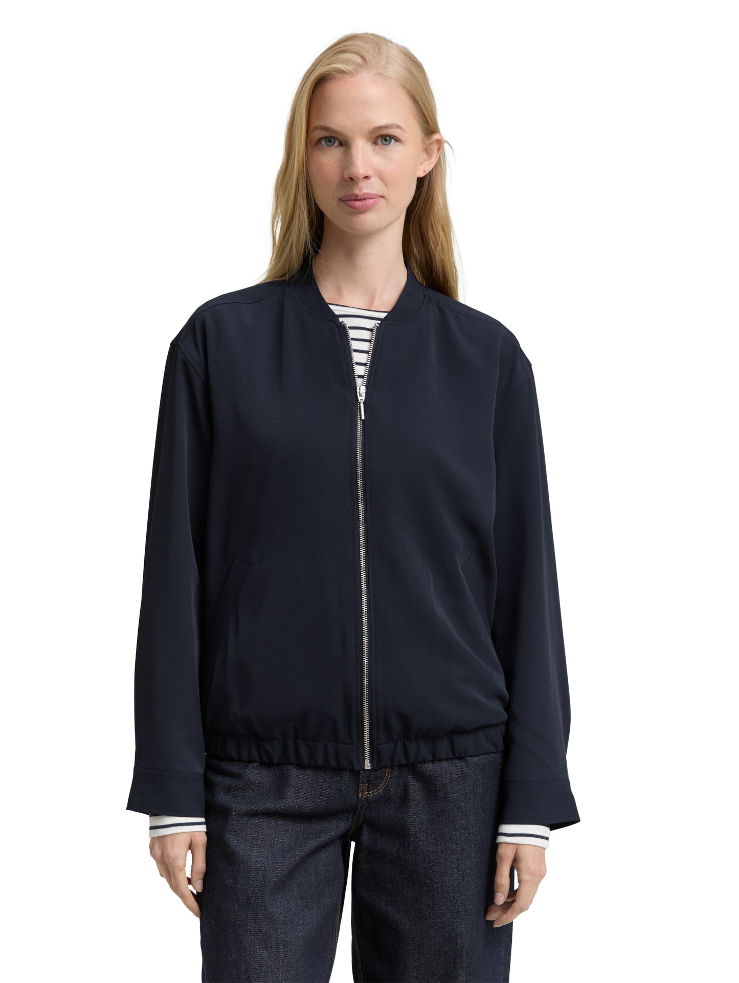Loose Fit Blouson Jacke