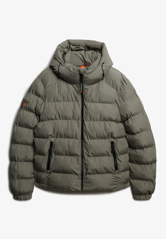 Sports Steppjacke mit Kapuze