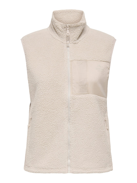 ONPCLOUD HN FZ LS FLEECE WAISTCOAT