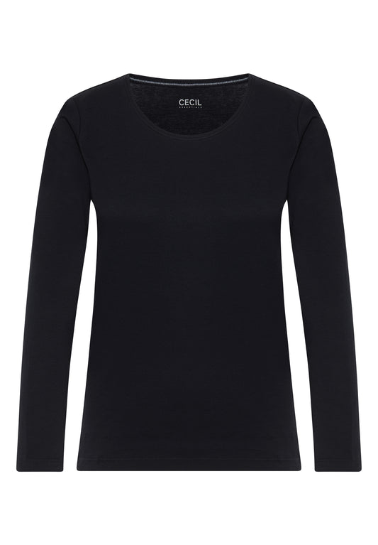 Basic Langarmshirt