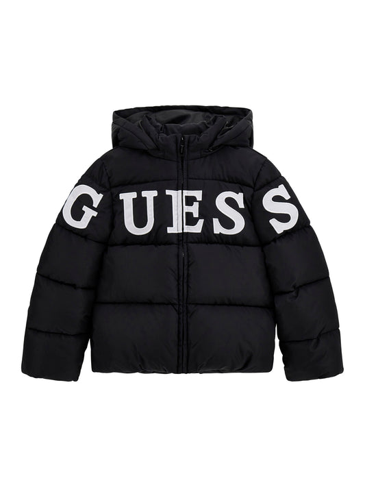 HOODED PADDED LS PUFFER W/ZIP