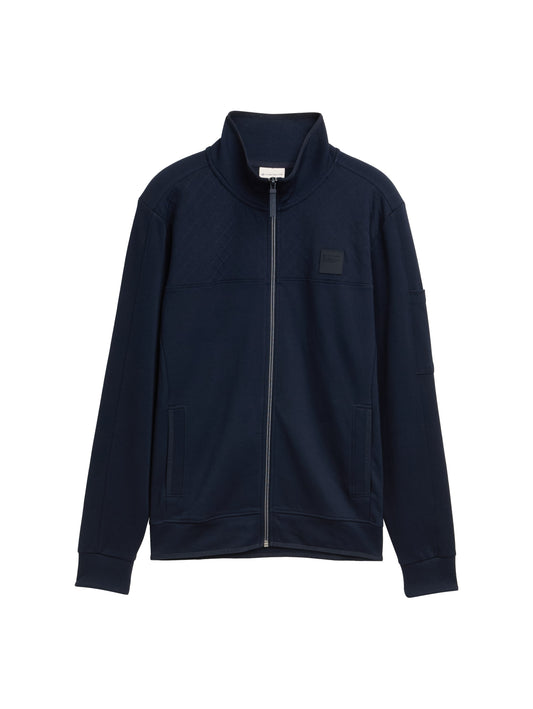 Sweatjacke mit Stehkragen