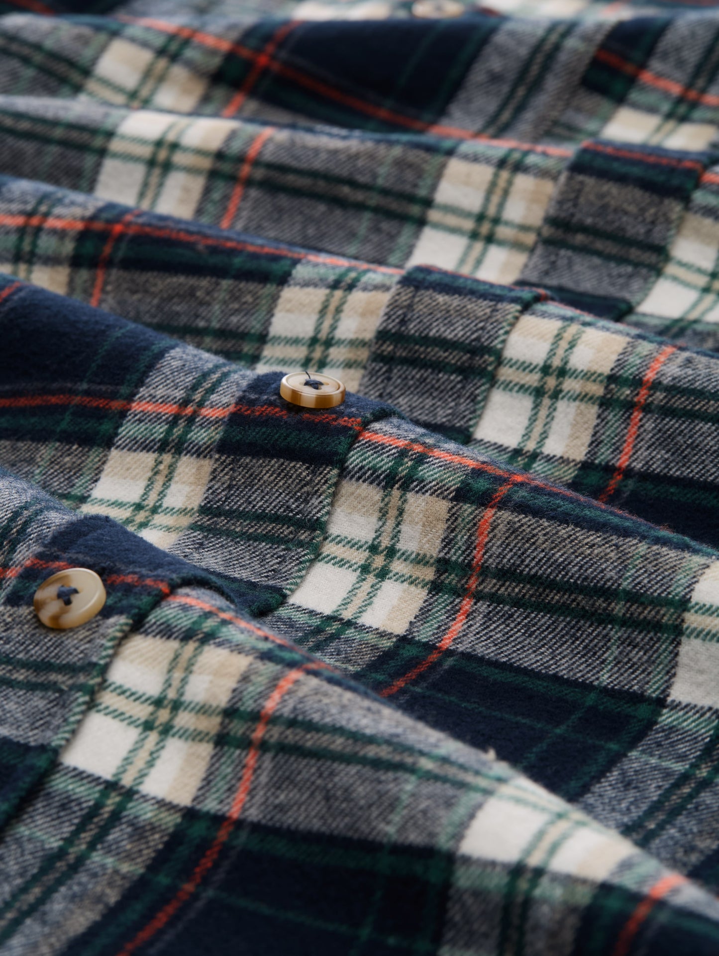 Comfort Fit Flanell-Hemd mit Karomuster