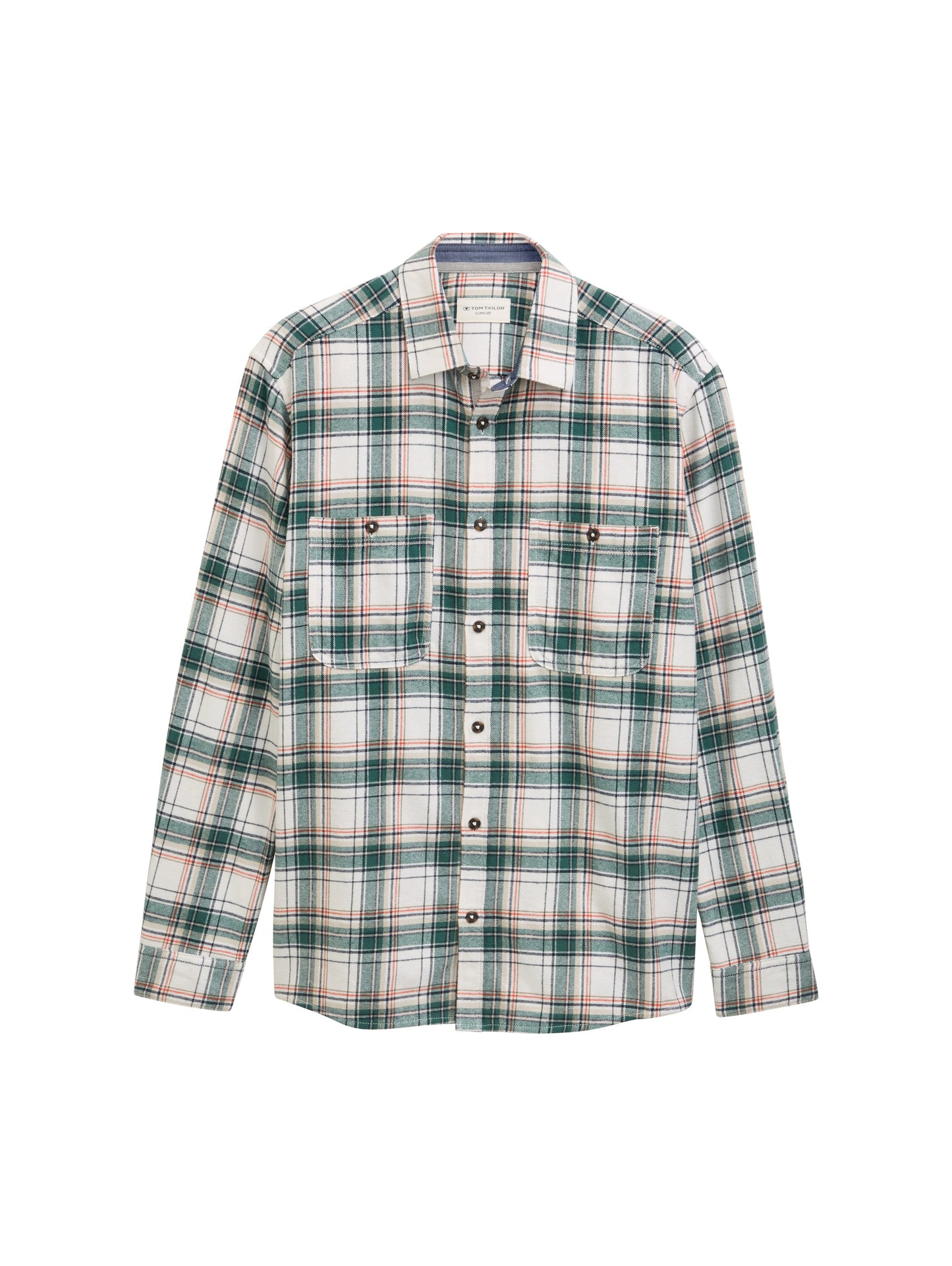 Comfort Fit Flanell-Hemd mit Karomuster