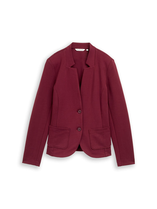 Slim Fit Blazer mit Ottoman Struktur