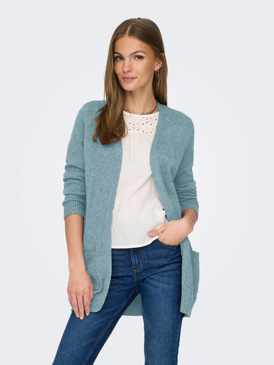 ONLLESLY LIFE L/S OPEN CARDIGAN KNT NOOS