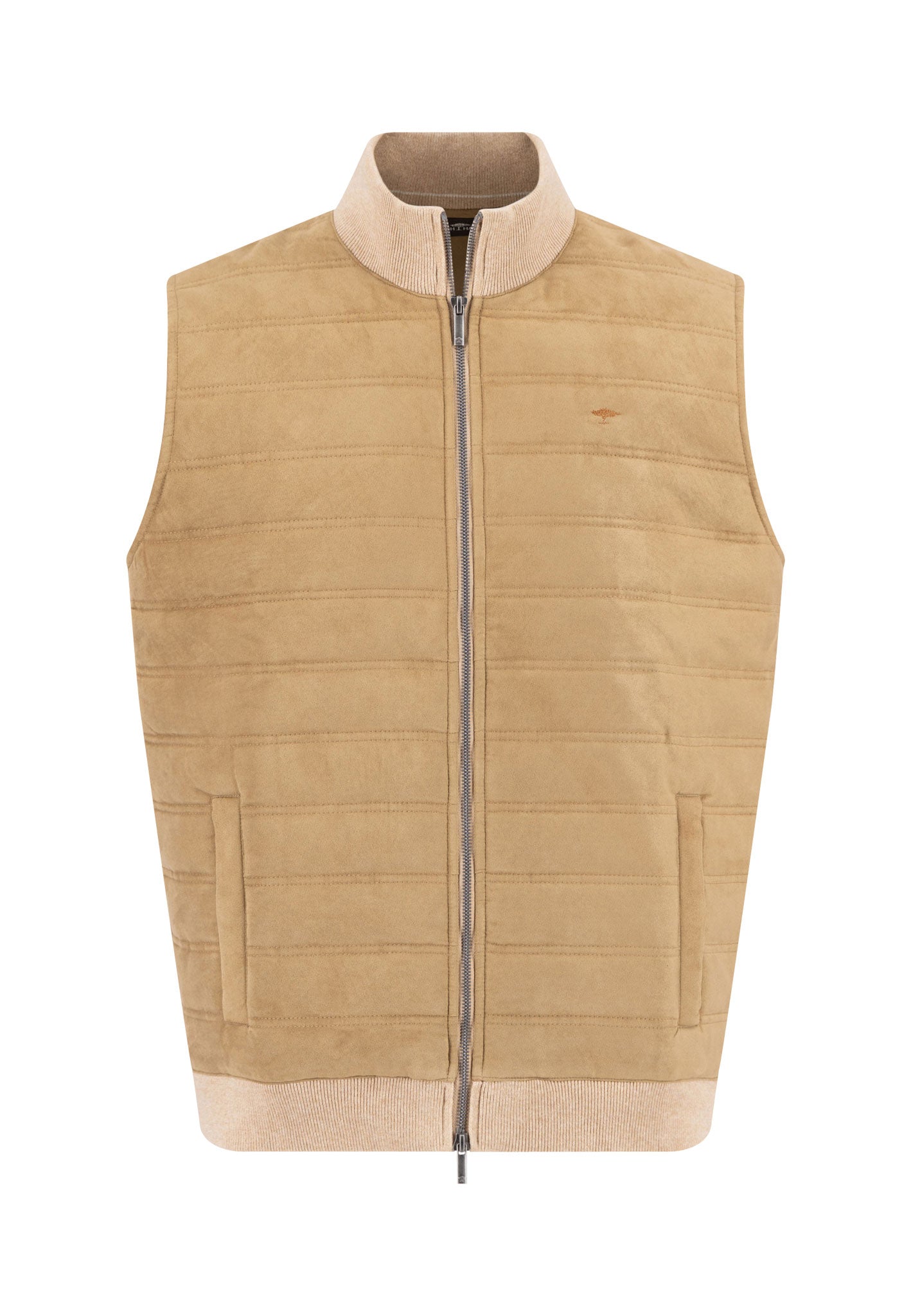 Hybrid Vest, fake suede