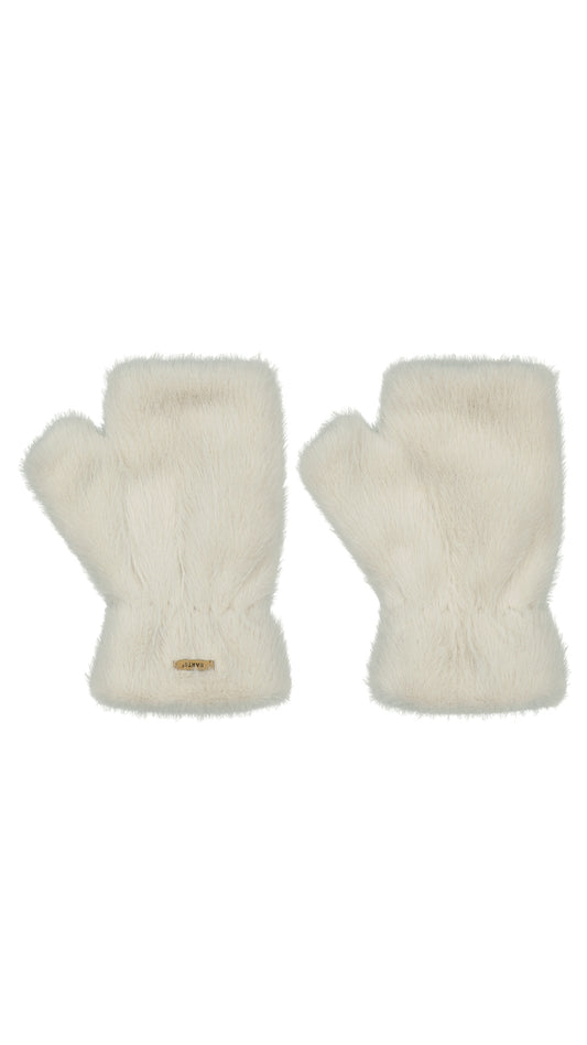 Britamu Fingerless Gloves, cream
