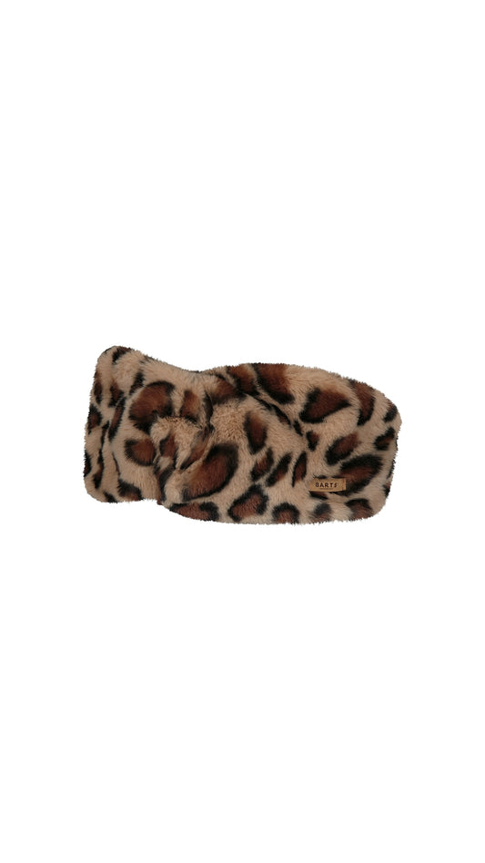 Breanne Headband, print brown