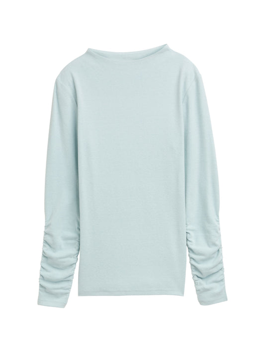 Langarmshirt mit Raffärmeln