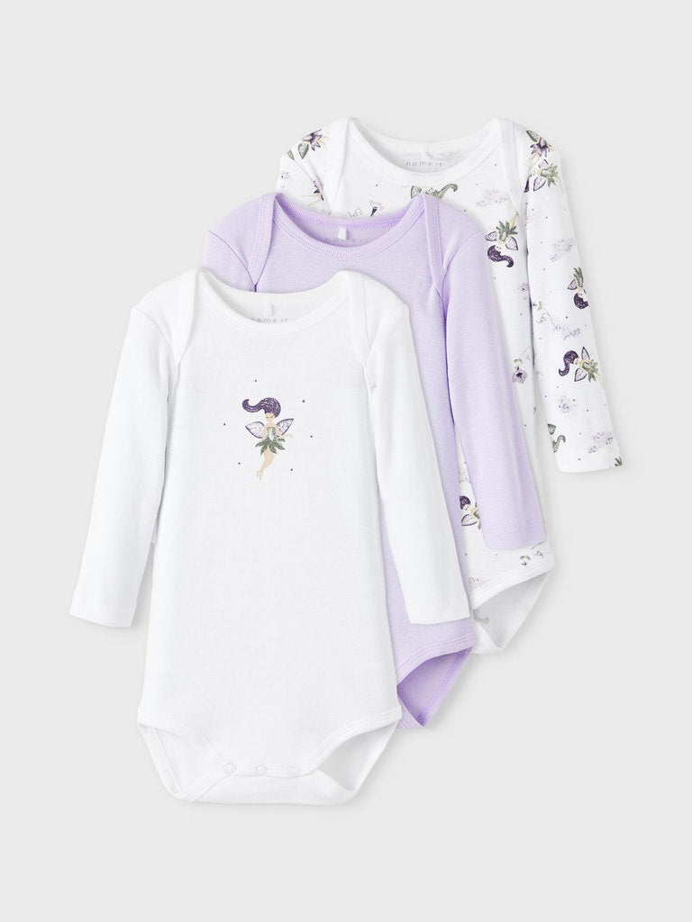 NBFBODY 3P LS ORCHID PETAL FAIRY NOOS