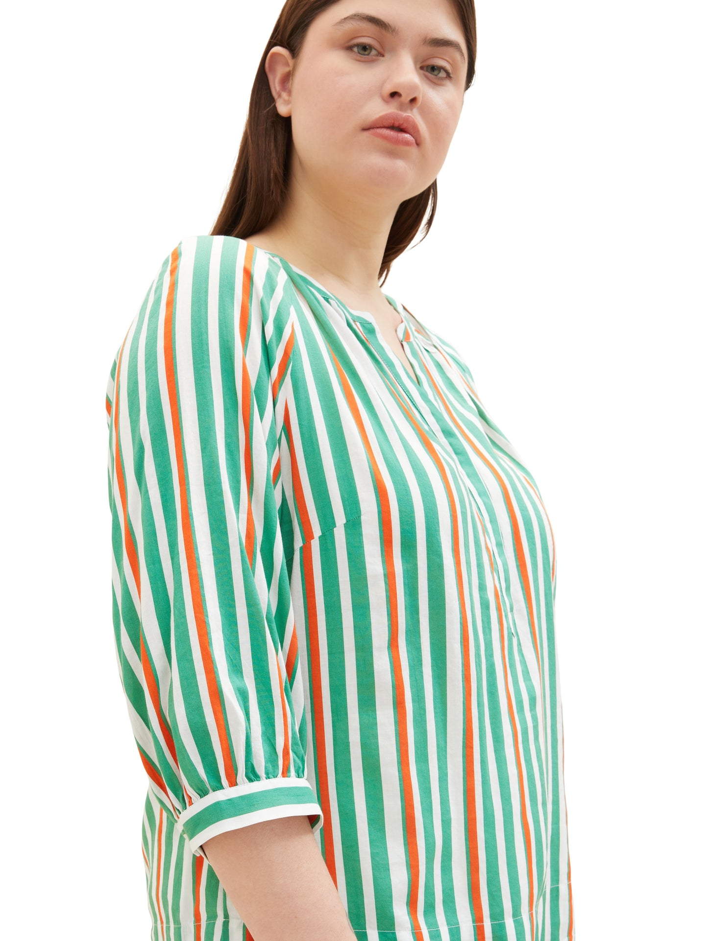 Plus Size - Gestreifte Bluse