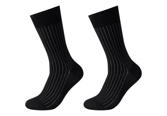 Men ca-soft shadow stripes Socks 2p