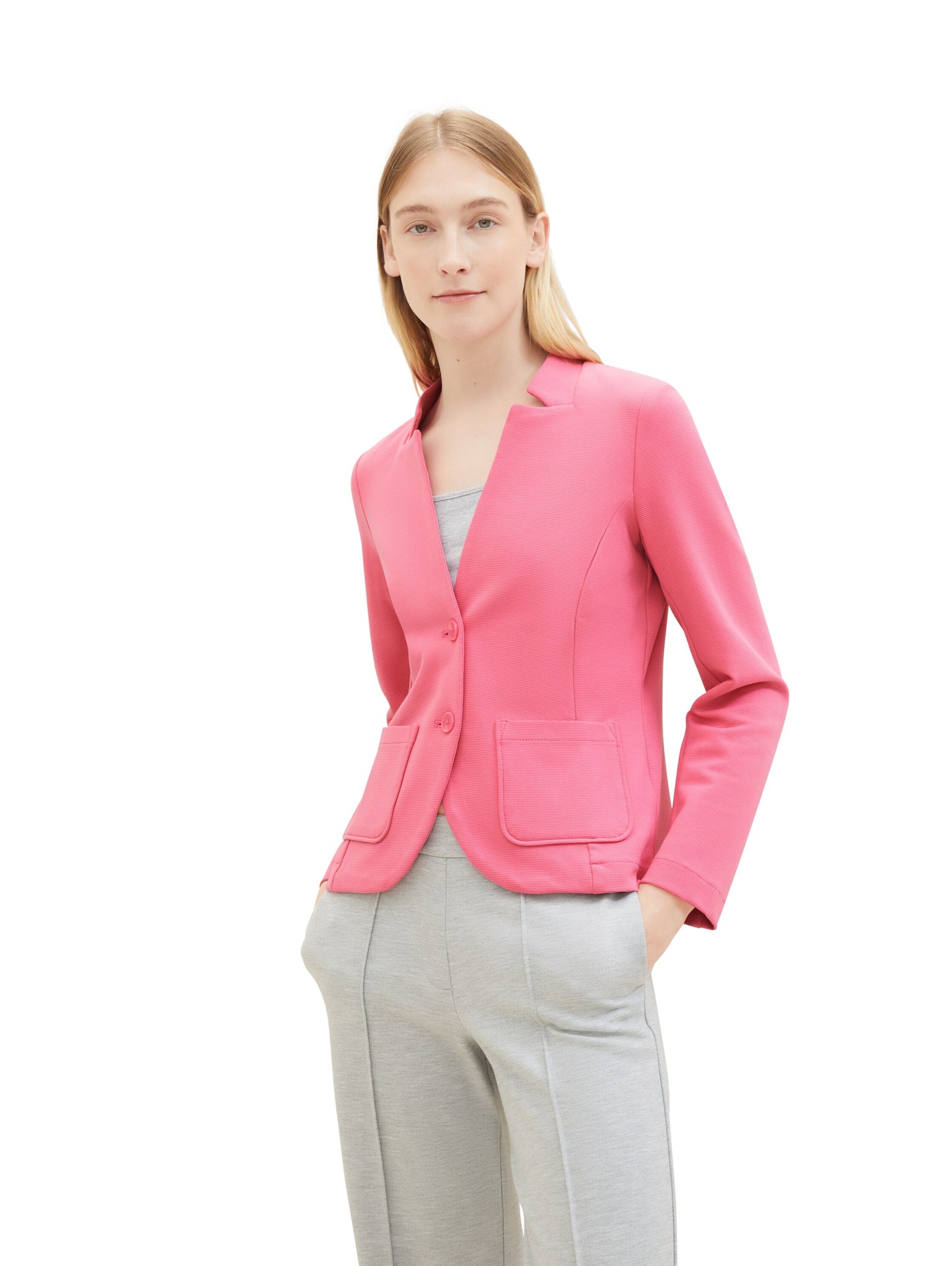 Blazer mit Ottoman Struktur