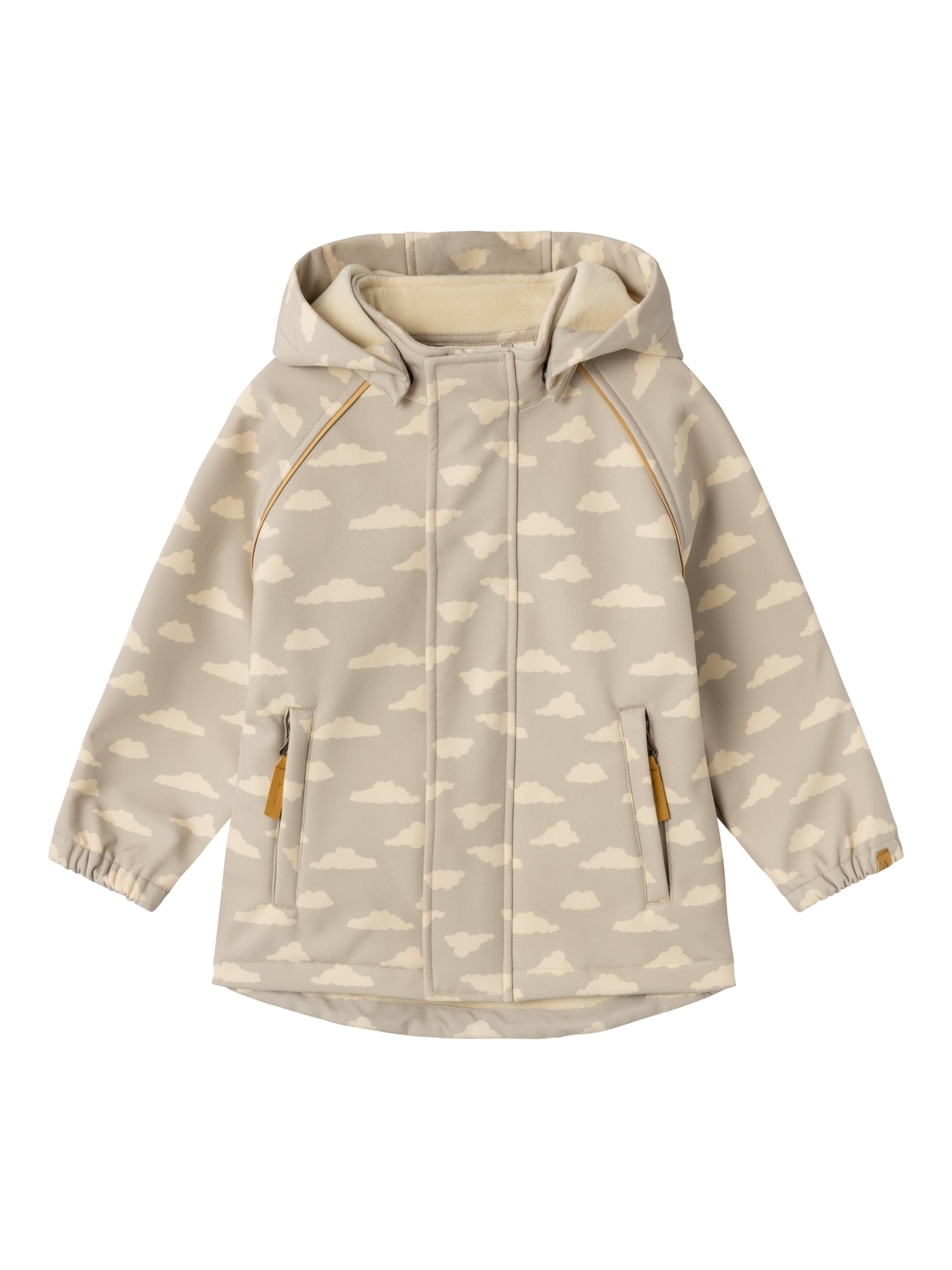 NMMLAALFA SOFTSHELL JACKET FO AOP LIL