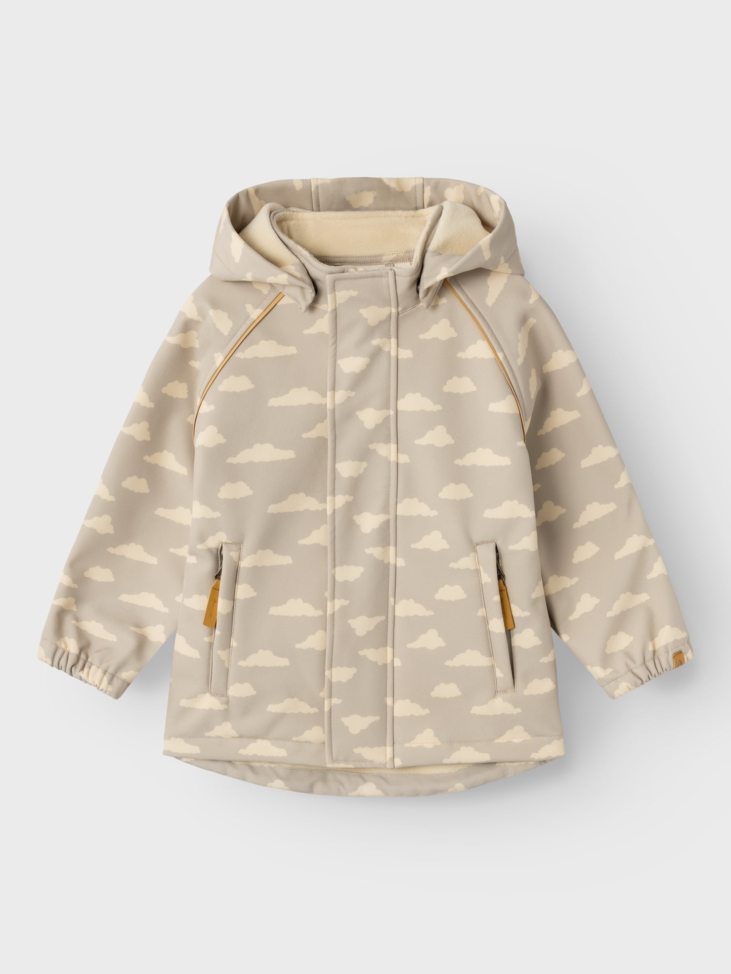NMMLAALFA SOFTSHELL JACKET FO AOP LIL