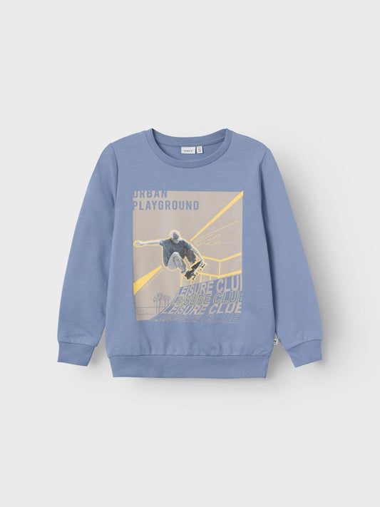 NKMDUTPAK LS LIGHT SWEAT UNB