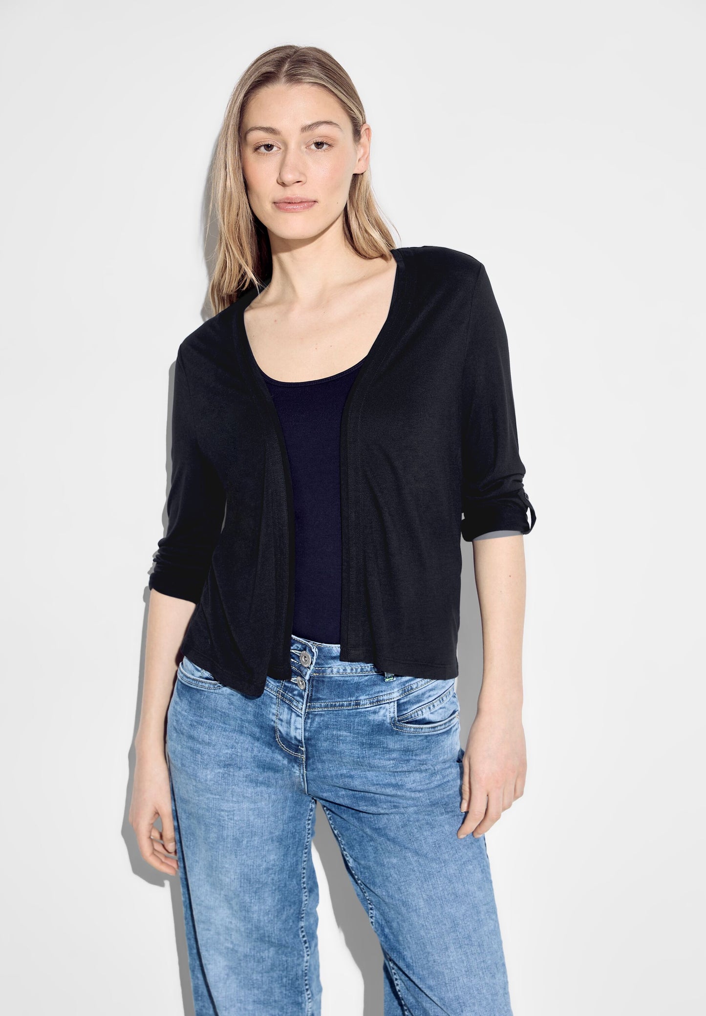 Offene Shirtjacke