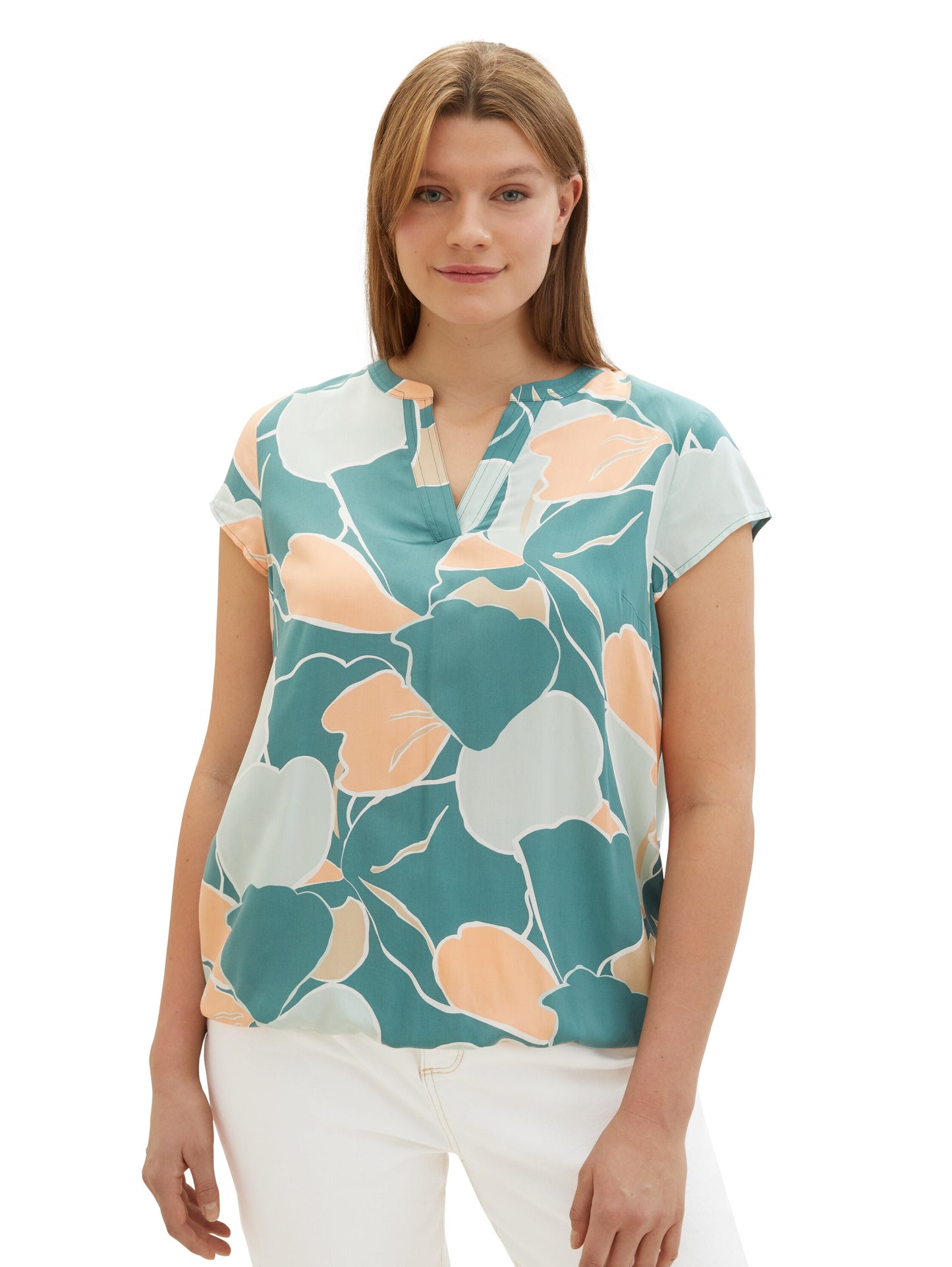 Plus - Bluse mit LENZING(TM) ECOVERO(TM)